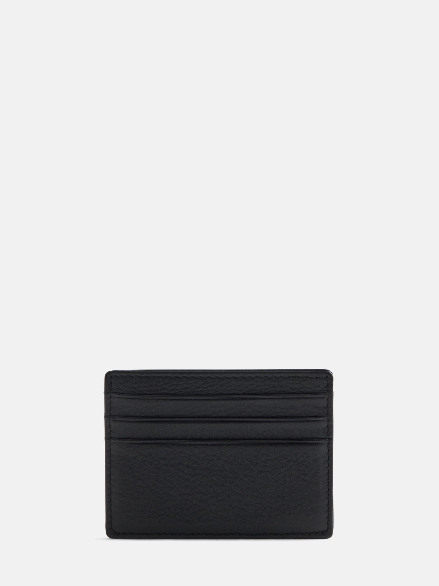 Free Assembly Pebbled Leather Card Case, Black