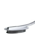 thumbnail image 3 of Table Lamp with Arched Tube LED, Brushed Silver - Saltoro Sherpi, 3 of 5