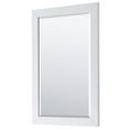 thumbnail image 2 of Wyndham Collection Daria 72" No Sink Wood Double Bathroom Vanity in White/Gold, 2 of 2