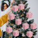 thumbnail image 1 of Adornos Navideños Lindo Colgante de Árbol de Navidad de Caramelo de Espuma de Macarrón, 1 of 6