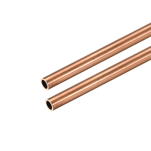 Tubo de cobre redondo Uxcell sin costura 4mm x 0.5mm