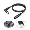thumbnail image 4 of Bgsha XLR Microphone Extension Cable Adapter 90 Degree 3-Pin for Speakers Recording, 4 of 5