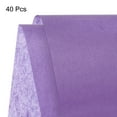 thumbnail image 3 of Unique Bargains Tissue Gift Wrapping Paper Tissue Paper Light Purple 19.69x27.56 Inch 40 Pack, 3 of 7