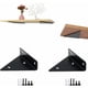 thumbnail image 4 of Soportes para estantes de alta resistencia, diseño que ahorra espacio y optimiza las soluciones de almacenamiento, diseño triangular para máxima estabilidad, resistente a la corrosión y de amplia, 4 of 5