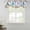 Multi, variant on Blue Coastal Tie Up Valance Curtains for Windows, Kitchen Curtains Window Treatments, Summer Beach Sea Turtle Octopus Jellyfish Seahorse Short Window Shades Valances for Bedroom Bathroom Cafe 54"x18"