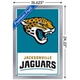 thumbnail image 3 of NFL Jacksonville Jaguars - Logo 21 Wall Poster, 14.725" x 22.375", Framed, 3 of 3