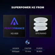 ALTHY Performance Hydrogen Water Bottle Generator - SPE&PEM Technology + Battery&Time Display