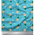 thumbnail image 1 of Soimoi Cotton Voile Fabric Dot,Leaves & Floral Clip Art Print Fabric by Yard 56 Inch Wide, 1 of 1
