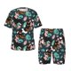 thumbnail image 1 of Balery Rottweiler Conjunto de Pijama Infantil de Manga Corta con Estampado – Ropa de Dormir de Algodón Suave-3X-Large, 1 of 6