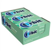 ORBIT Sweet Mint Sugar Free Chewing Gum, 14 pieces, (12 Pack)