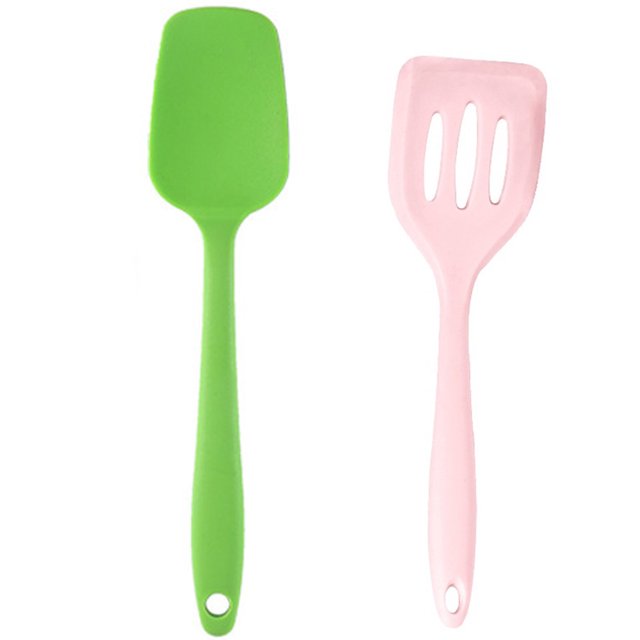 Juego de utensilios de cocina, utensilios para hornear de silicona, no tóxico y fácil de limpiar Vhermosa