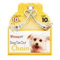 thumbnail image 4 of Cadena de amarre PDQ plateada giratoria de acero para perros pequeños, 4 of 4
