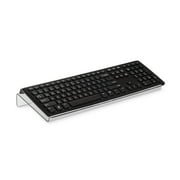 source one premium tilted keyboard stand for ergonomic, clear acrylic