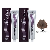 Satin Haircolor 5G Light Golden Brown (Pack of 2)