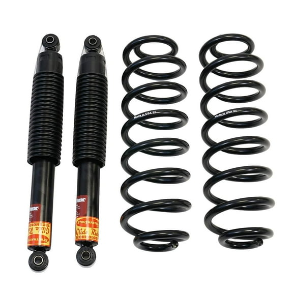 Strutmasters Rear Air Suspension Conversion Kit compatible with 2003-2009 Hummer H2 2WD/4WD with Shocks (HA1RB)