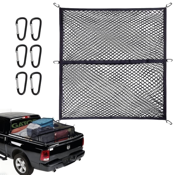 Laptom Max Automotive Cargo Net Expandable Regular Double Layer