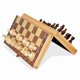 thumbnail image 1 of Conjunto de Ajedrez Plegable de Madera Magnética Portátil Con Tablero de Juego de Juego Fiel de Juego de Juego de Juego Toma Ligero Tojo Educate Juego Enter, 1 of 7
