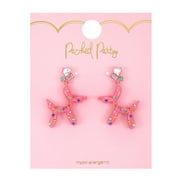 Packed Party Women's Goldtone Balloon Animal Earrings