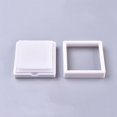 thumbnail image 2 of Dsseng 12pc Acrylic Jewelry Box with Sponge Square White 5.05x5.05x2cm, 2 of 2