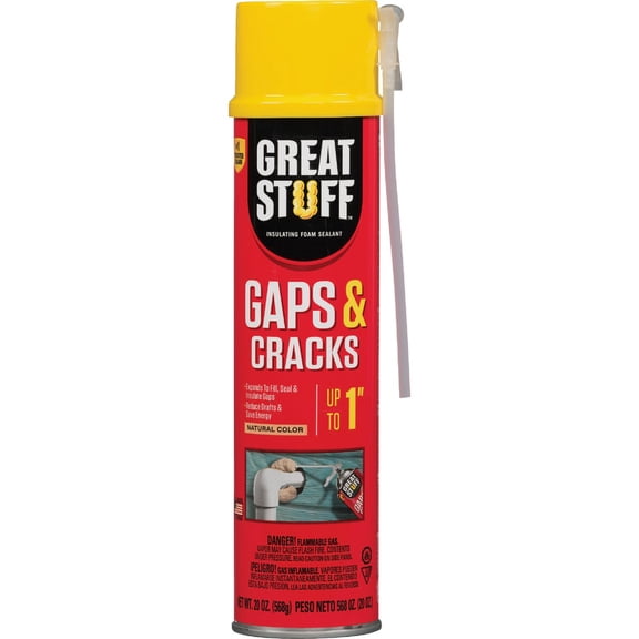 Great Stuff Gaps & Cracks Insulating Foam Sealant - Single Pack