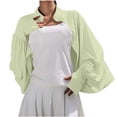 thumbnail image 2 of Vmvidoty Women's Cooling Shawl Arm Sleeve Neck Sun Protection Cape Sun-proof Cover Cloak for Women Summer SPF Long Sleeve Green Free Size, 2 of 6