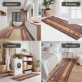 thumbnail image 5 of Boho Red Multicolored Ethnic Pattern Kitchen Rugs Sets Of 3,Kitchen Runner Rugs Non Skid Washable,Decorative Kitchen Floor Mats for Kitchen,Sink,Laundry,17"x30"+ 17"x47" + 17"x59", 5 of 6