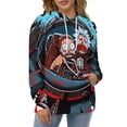 thumbnail image 4 of Rick And Morty Unisex Sweatshirts Loose Pullover Sweater Hooded Hoodie 3D Printing Jacket Winter Fall Clothes S, 4 of 7