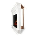 thumbnail image 3 of Bowery Hill Contemporary Solid Wood Electric Corner Fireplace in White, 3 of 25