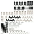 thumbnail image 1 of Trousse de Tête de Fermeture Éclair Trousse de Curseur de Fermeture Éclair Trousse Universelle de Remplacement de Fermeture Éclair Trousse de Sauvetage de Fermeture Éclair de Tente Trousse de Réparation de Fermeture Éclair de Vêtements, 1 of 8