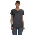 thumbnail image 1 of Gildan T-Shirt en Jersey de Confort à Col Épais avec Ruban pour Femmes, Style G5000L, 1 of 1