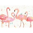 thumbnail image 3 of Tavoletti, Anne 24x17 Black Modern Framed Museum Art Print Titled - Flamingo Fever I, 3 of 5