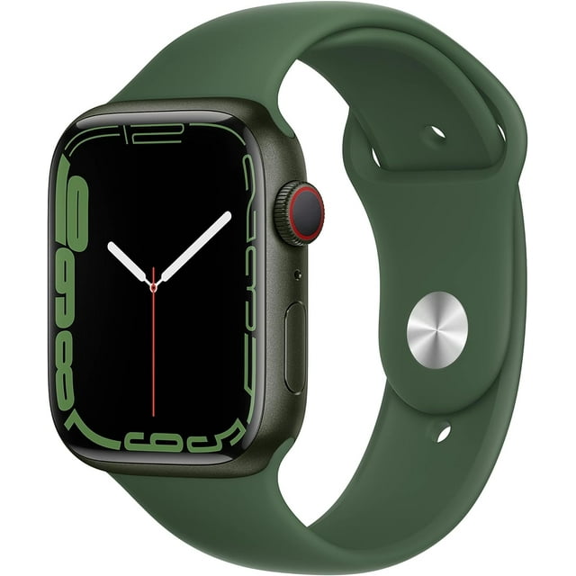 Remis à Neuf Apple Watch Series 7 Aluminium 41 mm A2473 (GPS Seulement, Pas de Cellulaire) Vert (Grade A+)