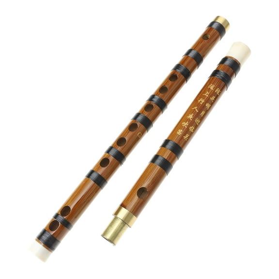 HEATSHAKING Chinese Style Flute Synthetic Materials Practical Performance 1Set 19x1In