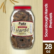 Utz Old Fashioned Sourdough Hards Pretzels, 28 oz Barrel