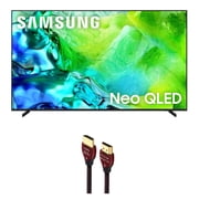 Samsung QN55QN80HA 55" QLED TV with WireLogic 4K-8K-10K HDMI Cable (2026)