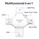 thumbnail image 2 of Memoria Otg 4 en 1 Iphone Android Ipad Pc Usb-c Lighting 2tb, 2 of 9