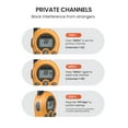 thumbnail image 4 of FOREDOM FD688 Rechargeable Walkie Talkies for Kids Long Range with Flashlight, 4 of 12