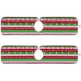 thumbnail image 2 of Coolnut Christmas Ribbon 2PCS Kitchen Faucet Mat Bathroom Faucet Mat Sink Kitchen Faucet Sinkmat Faucet Splash Catcher Faucet Mat Dish Drying Mat Sink Mat for Kitchen Sink 30x5in, 2 of 7