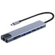 thumbnail image 3 of USB C Dongle A Adaptador Compatible Multiport 8/10 en 1 Con Lector Tarjetas 3.0 4K 30Hz 100W PD para Pro/Air, 3 of 7