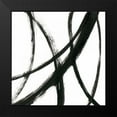 thumbnail image 2 of Holland, J. 12x12 Black Modern Framed Museum Art Print Titled - Linear Expression II, 2 of 5