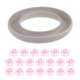 thumbnail image 1 of Silicona Bobina Anillo Soporte y 20 Plástico Bobinas Juego para Diario Costura Suministros, Beige/Rosa, 1 of 6
