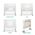 Dream On Me 3in1 Portable Crib, White
