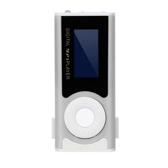 bravehear Digital Music MP3 Player Mini USB Digital MP3 player OLED Screen MP3 Support 16/32GB Micro SD TF Card Light Clip Design Flashlight