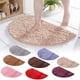 thumbnail image 1 of Xihbxyly Alfombra Semicircular de Chenilla, Suave y Agradable para La Piel, Antideslizante, Absorbente de Agua, Ideal para La Entrada Del Baño, Ideal para Dormitorio y Sala de Estar, 50 X 80 Cm., 1 of 3