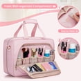 thumbnail image 4 of Neceser Prokva extra grande para mujer con 4 fundas, color rosa, 4 of 7