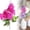 Rose, variant on 1 Bundle Artificial Flowers, Fake Silk Hyacinth Flowers, UV Resistant Bulk for Wedding, Plastic Memorial Bouquet for Home Decor, No Fade Florals, Blooms Table Centerpieces Decor, 12.99 in Purple