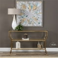 thumbnail image 2 of Allora Contemporary Glass Accent Console Table in Gold, 2 of 5
