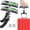 Silver+silver, variant on 2-Pack Travel Digital Luggage Scale - Portable Luggage Scale -Luggage Scales for Suitcases - Ideal for Travel Scale Luggage Weight - 110LB/50KG, Includes Battery - Temperature Display Luggage Scale