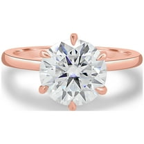 SOLITAIRE JEWELS solitaie Moissanite diamond Engagement Ring/ Minimalist 14k Solid Gold Hidden Halo moissanite Diamond Solitaire Engagement Ring/ Bridal Promise Ring