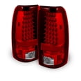 thumbnail image 4 of AKKON - Fit 2003-2006 Silverado 1500/ 1500HD/ 2500/ 2500HD/ 3500 2007 Classic Black Headlight + Bumper+ LED Red Clear Tail Light, 4 of 6